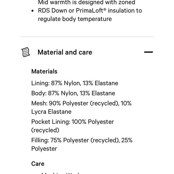 Lululemon NWT Insulated Back-Vent Running Jacket $198 USD Size L Black - Picture 16 of 16